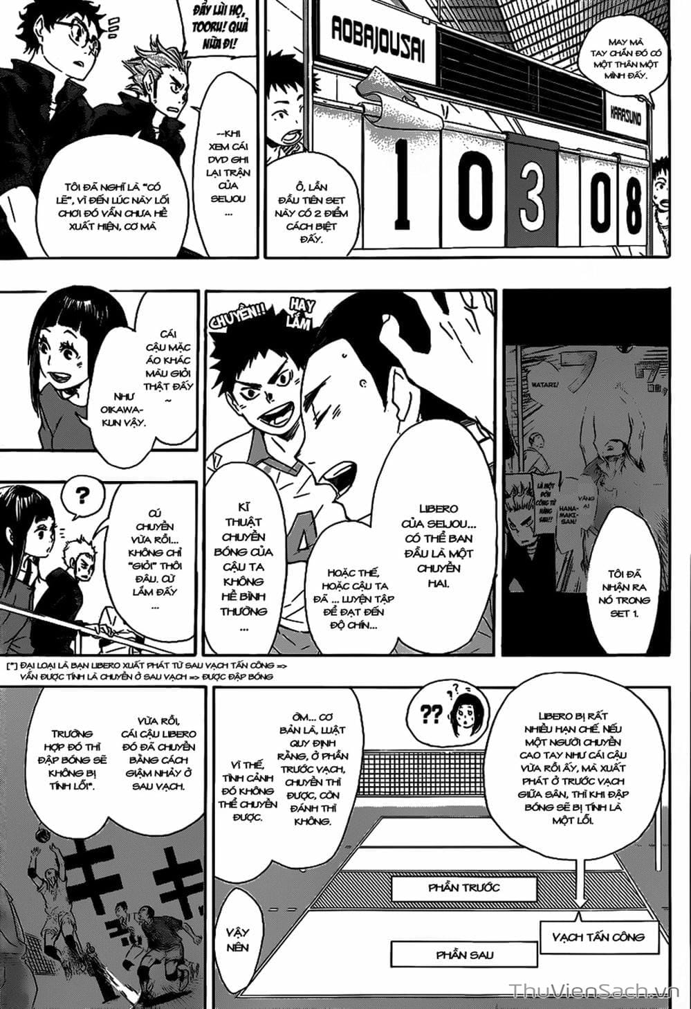 Truyện Tranh Vua Bóng Chuyền Haikyuu trang 6