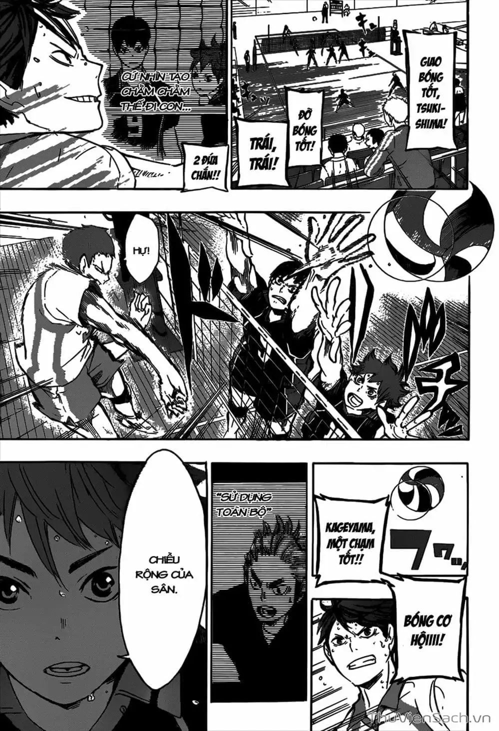 Truyện Tranh Vua Bóng Chuyền Haikyuu trang 6