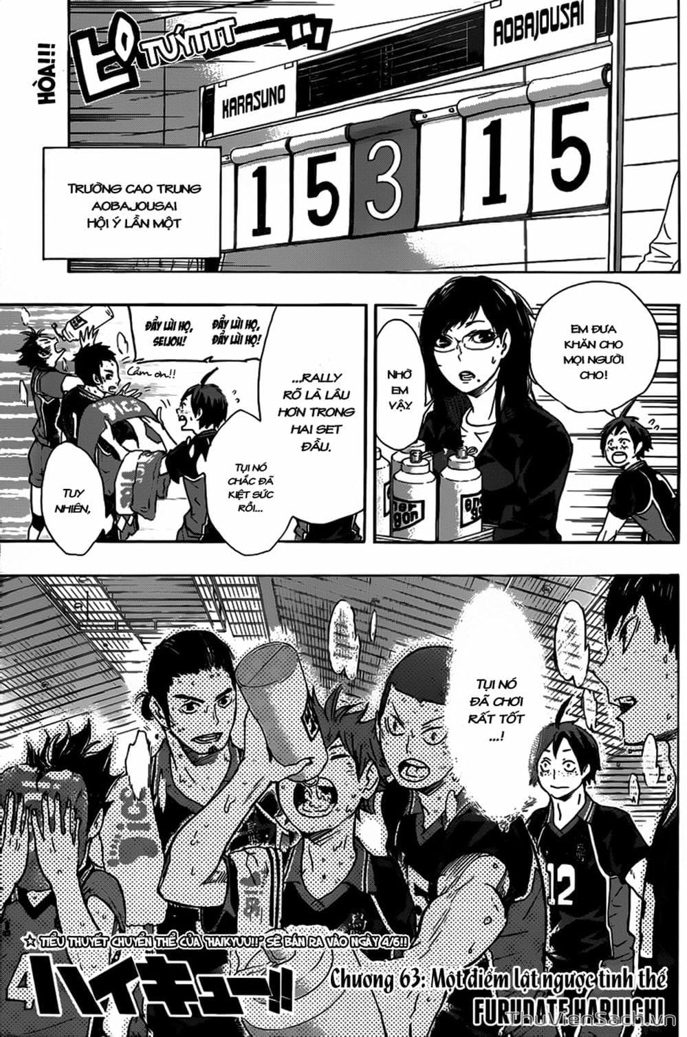 Truyện Tranh Vua Bóng Chuyền Haikyuu trang 6