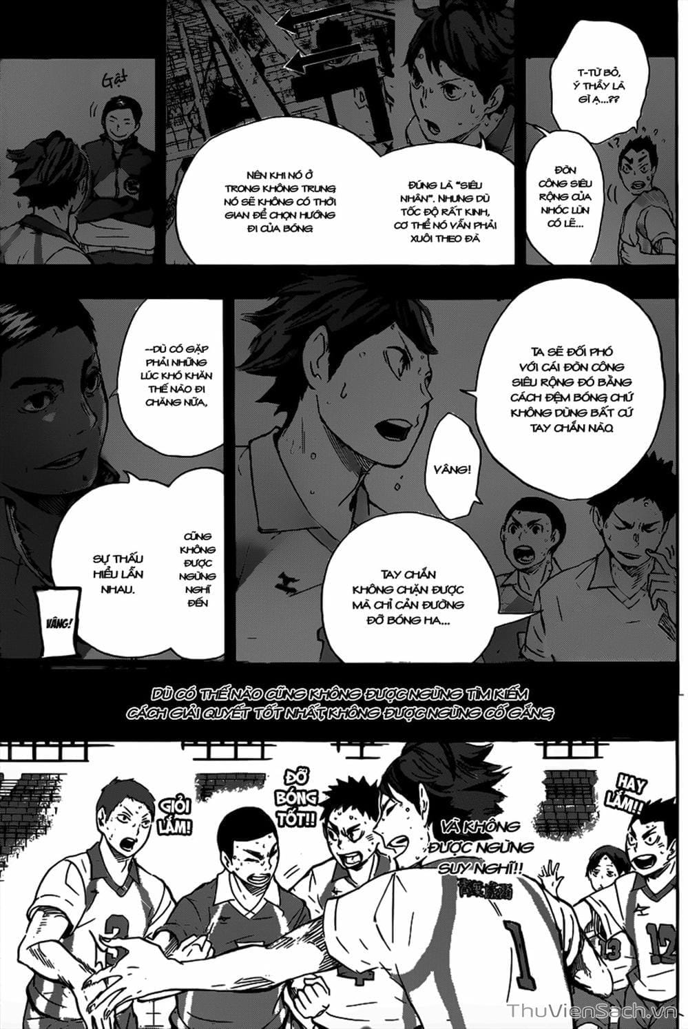 Truyện Tranh Vua Bóng Chuyền Haikyuu trang 6