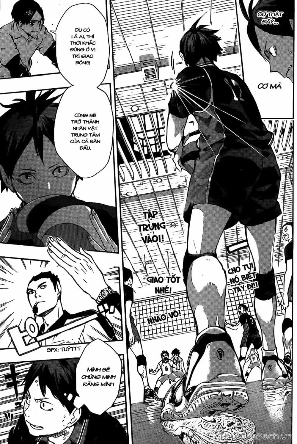 Truyện Tranh Vua Bóng Chuyền Haikyuu trang 6