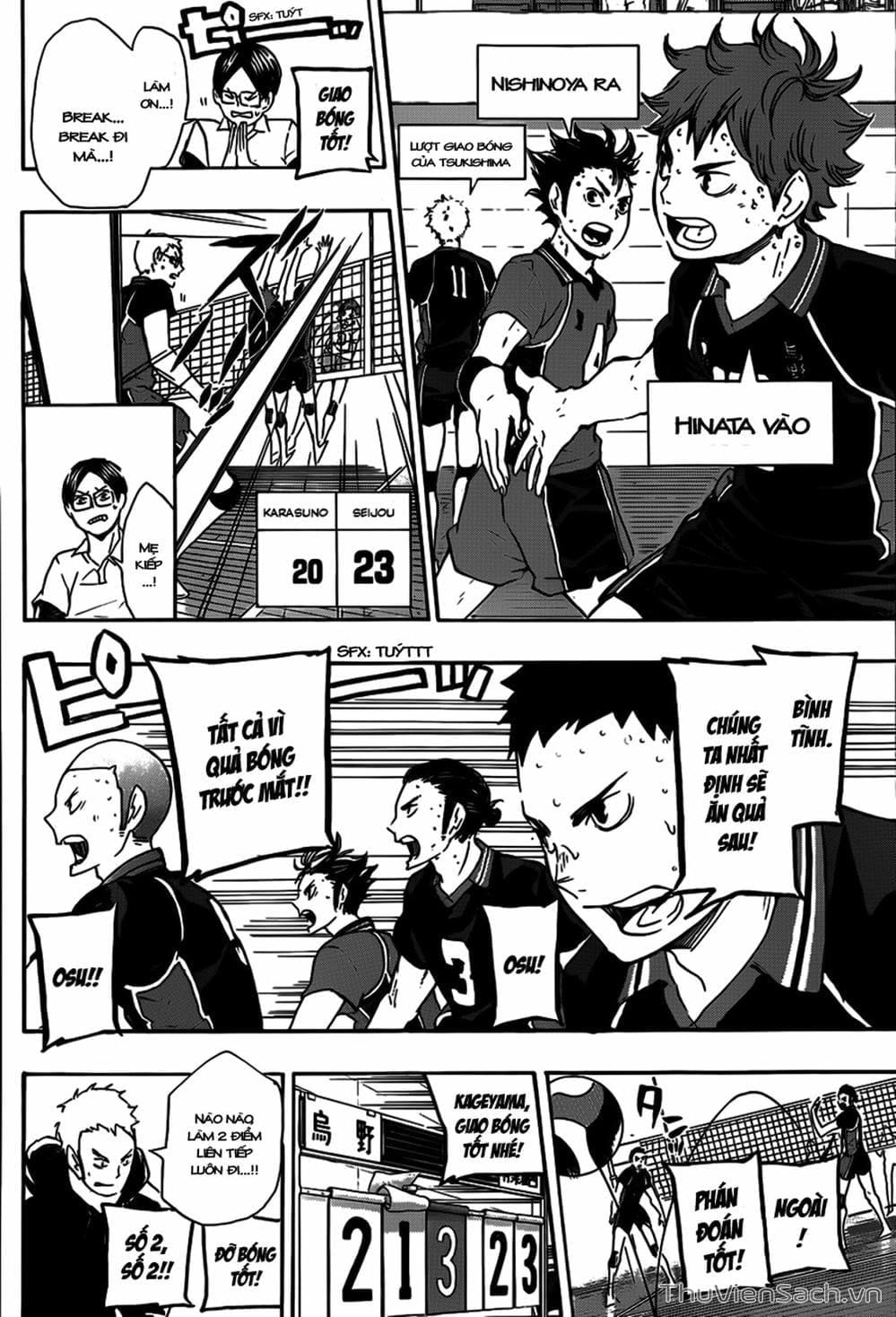 Truyện Tranh Vua Bóng Chuyền Haikyuu trang 6
