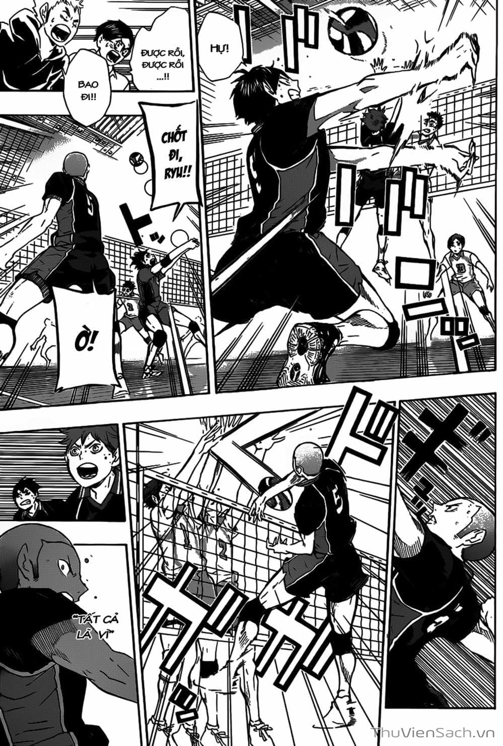 Truyện Tranh Vua Bóng Chuyền Haikyuu trang 6