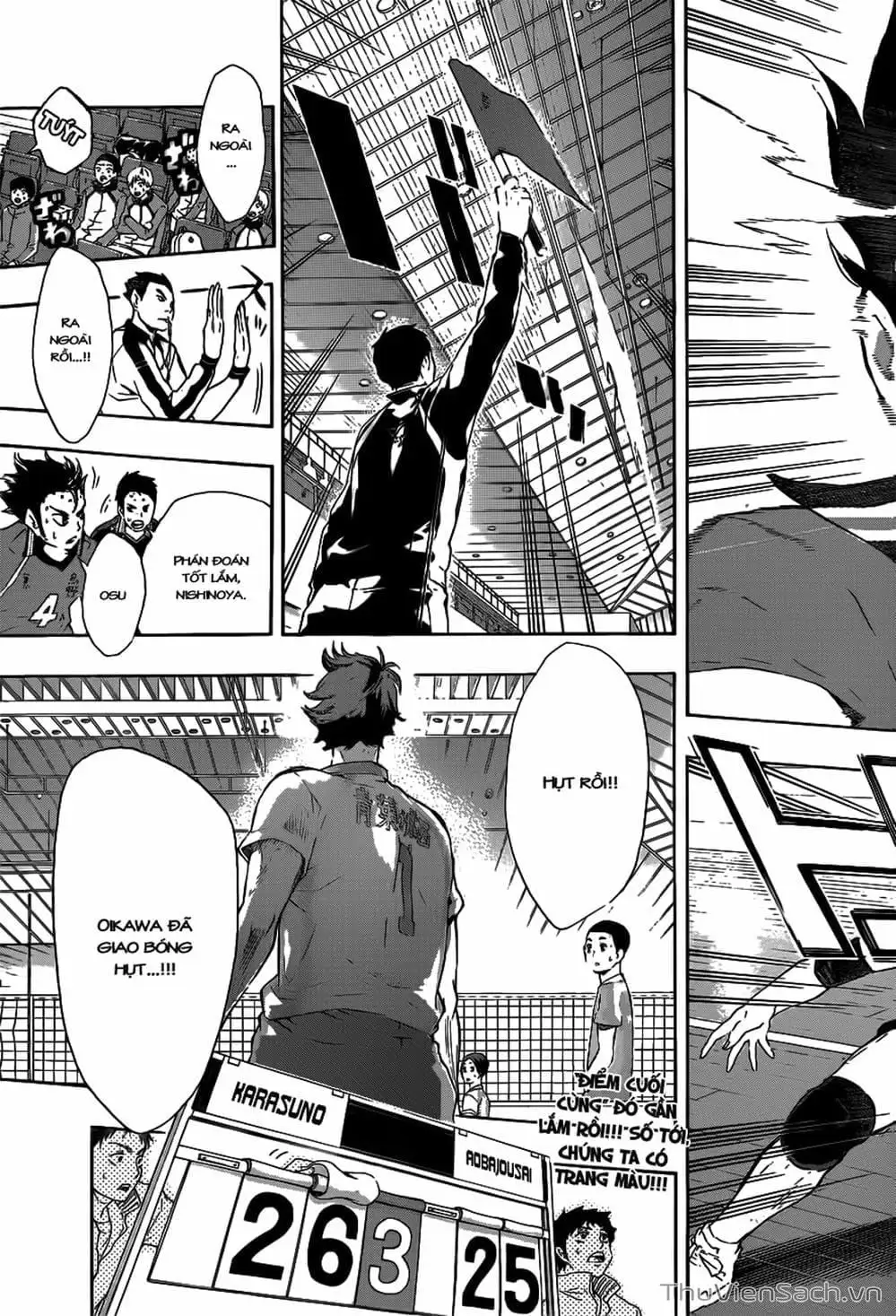 Truyện Tranh Vua Bóng Chuyền Haikyuu trang 6