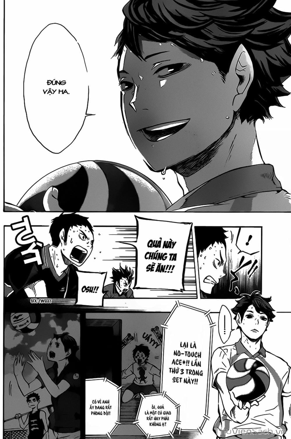 Truyện Tranh Vua Bóng Chuyền Haikyuu trang 6
