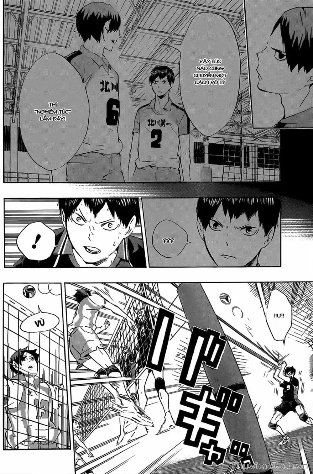 Truyện Tranh Vua Bóng Chuyền Haikyuu trang 6