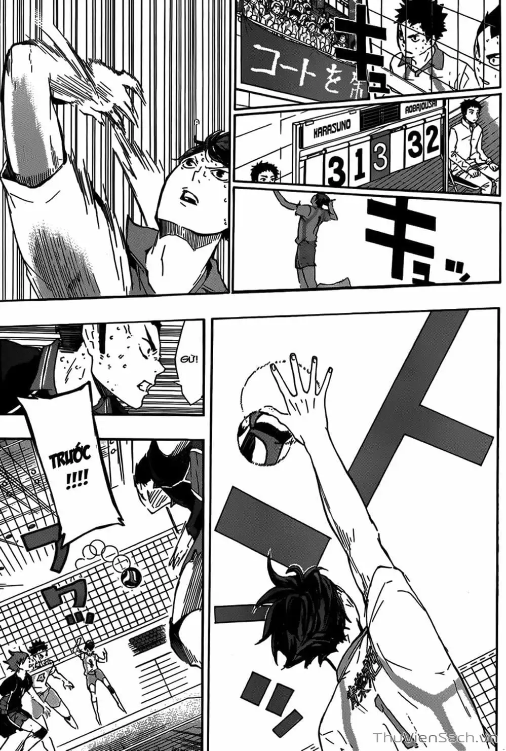 Truyện Tranh Vua Bóng Chuyền Haikyuu trang 6
