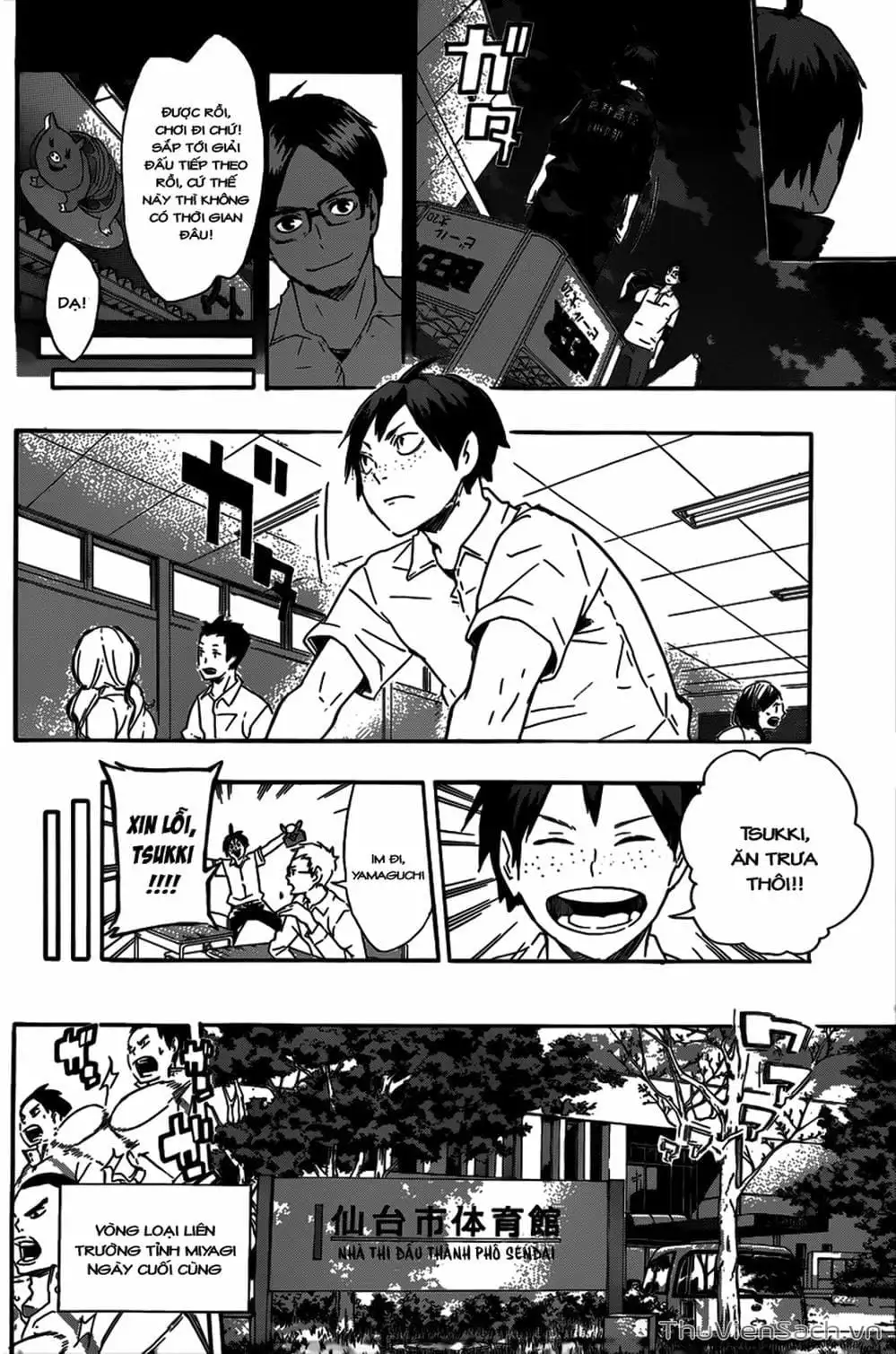 Truyện Tranh Vua Bóng Chuyền Haikyuu trang 6