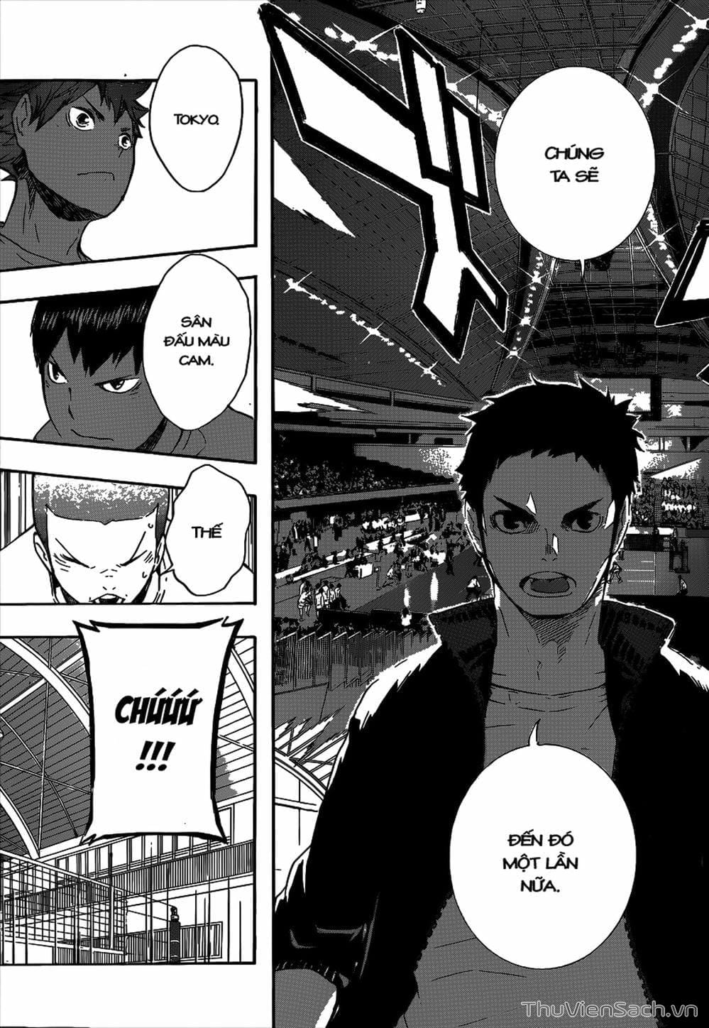 Truyện Tranh Vua Bóng Chuyền Haikyuu trang 6