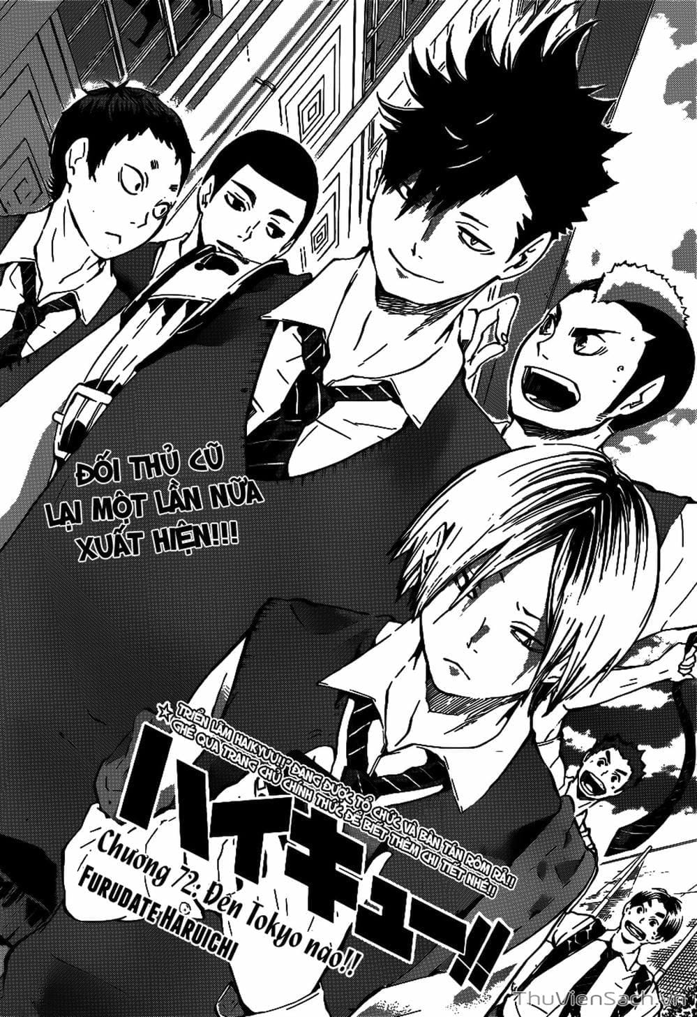 Truyện Tranh Vua Bóng Chuyền Haikyuu trang 6