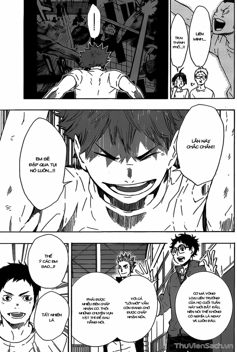 Truyện Tranh Vua Bóng Chuyền Haikyuu trang 6