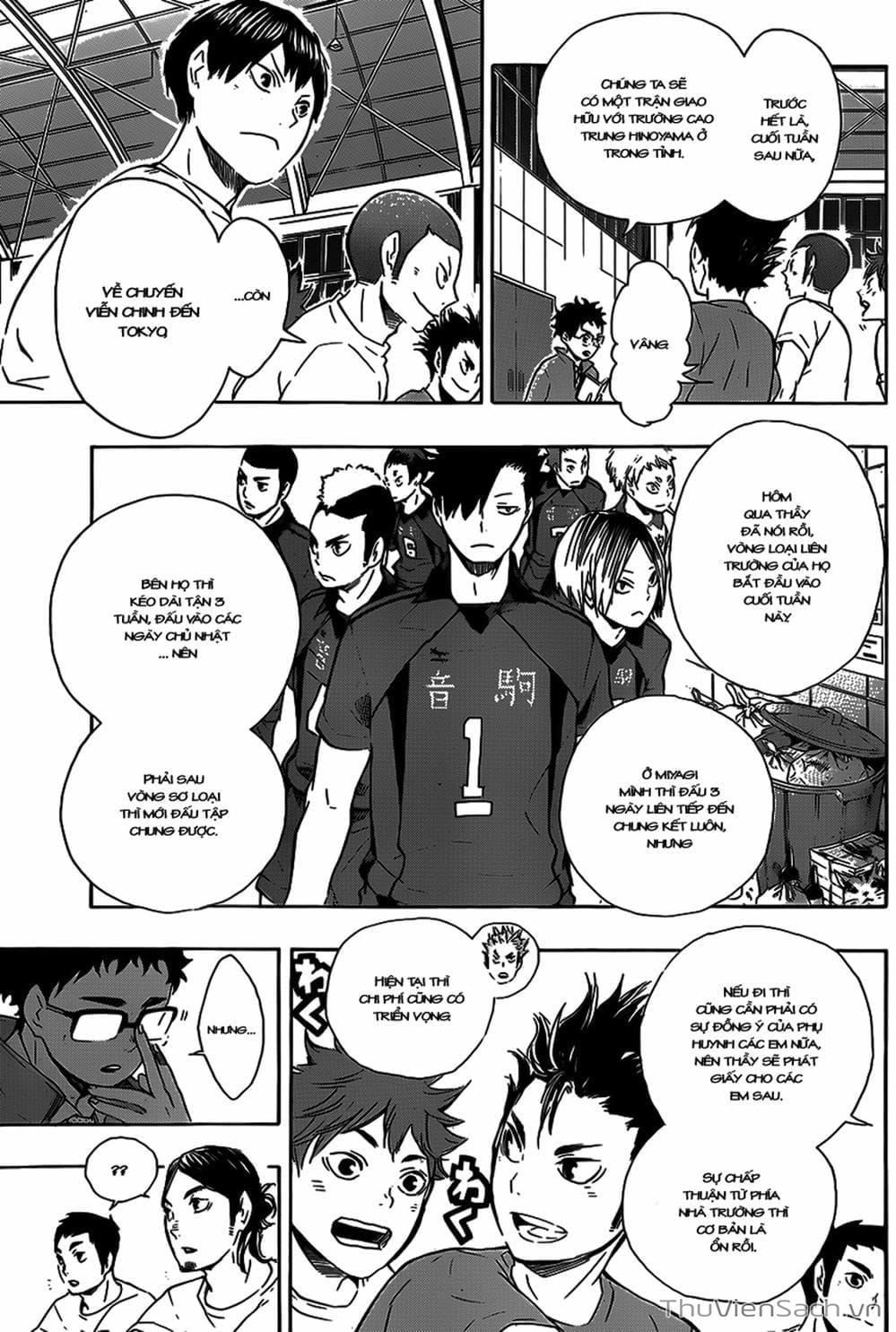 Truyện Tranh Vua Bóng Chuyền Haikyuu trang 6