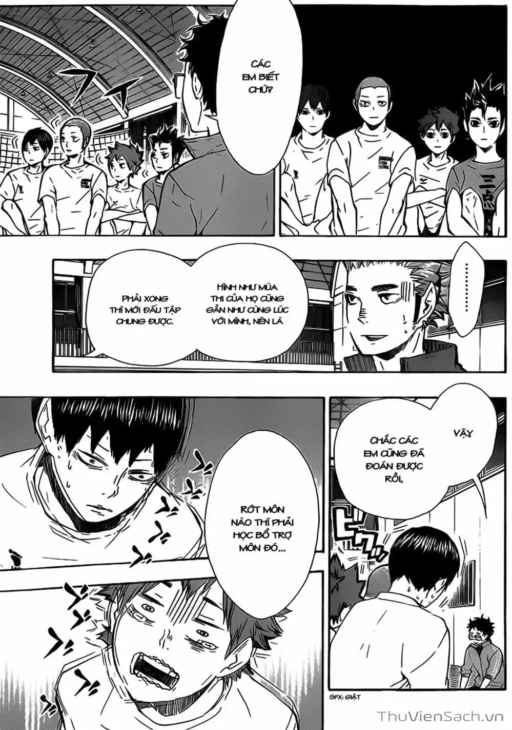 Truyện Tranh Vua Bóng Chuyền Haikyuu trang 6