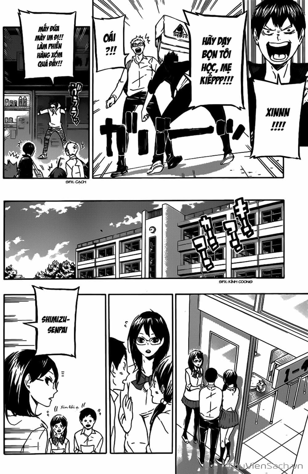 Truyện Tranh Vua Bóng Chuyền Haikyuu trang 6