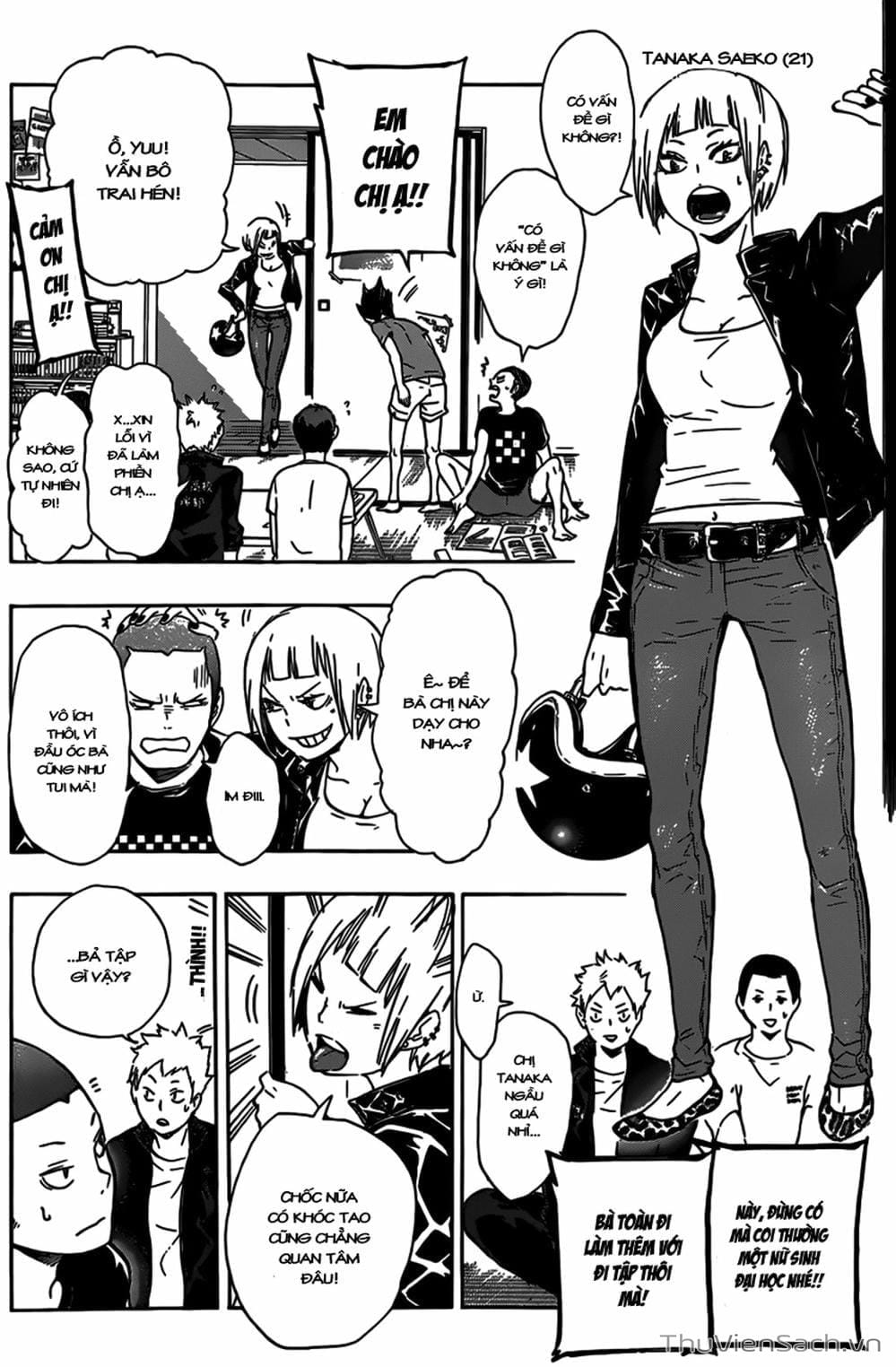 Truyện Tranh Vua Bóng Chuyền Haikyuu trang 6