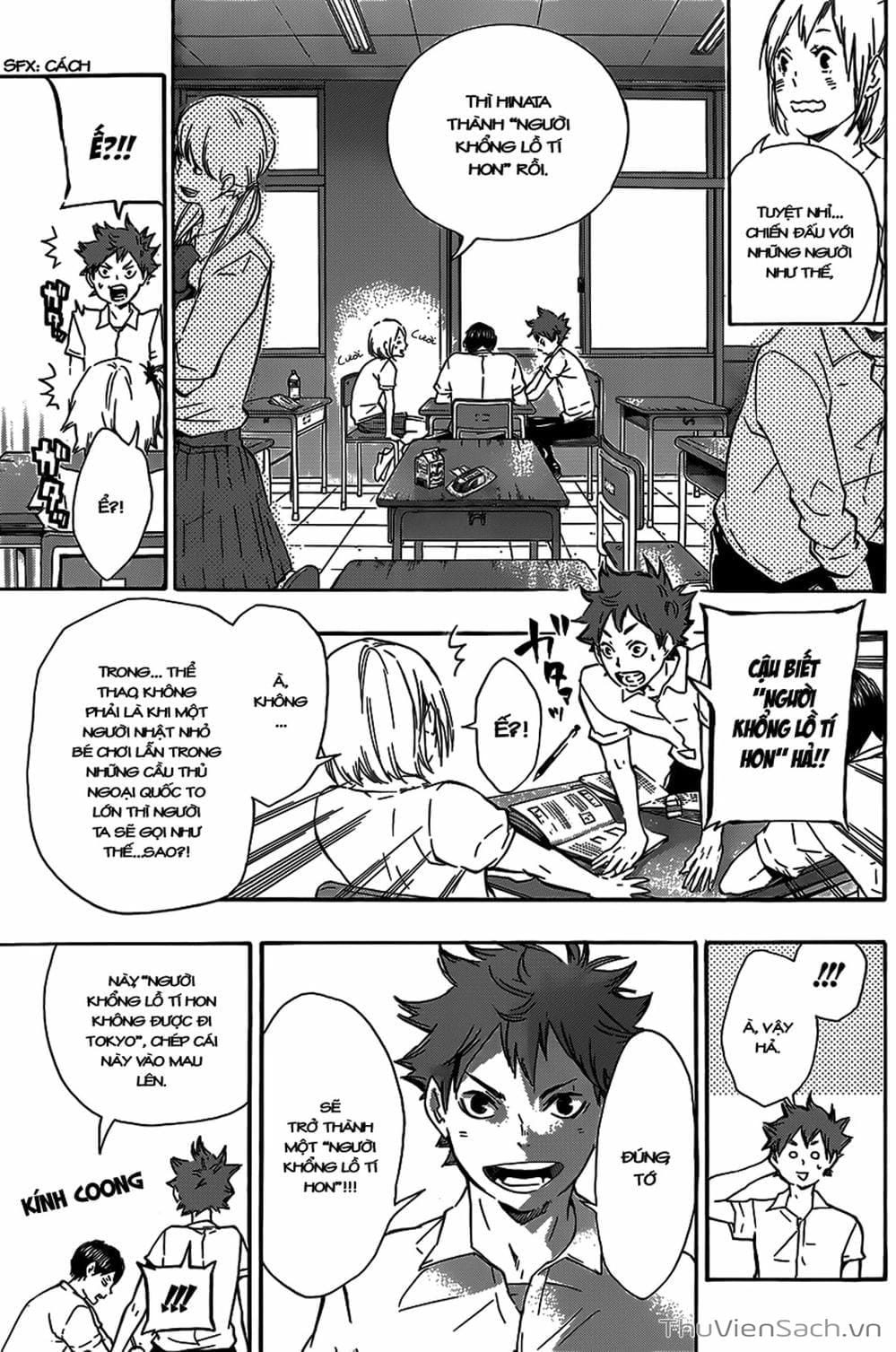 Truyện Tranh Vua Bóng Chuyền Haikyuu trang 6
