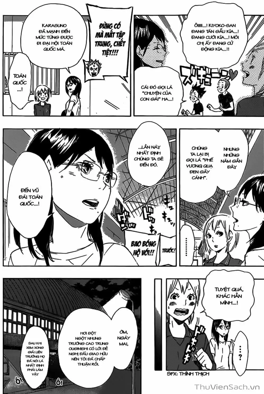 Truyện Tranh Vua Bóng Chuyền Haikyuu trang 6