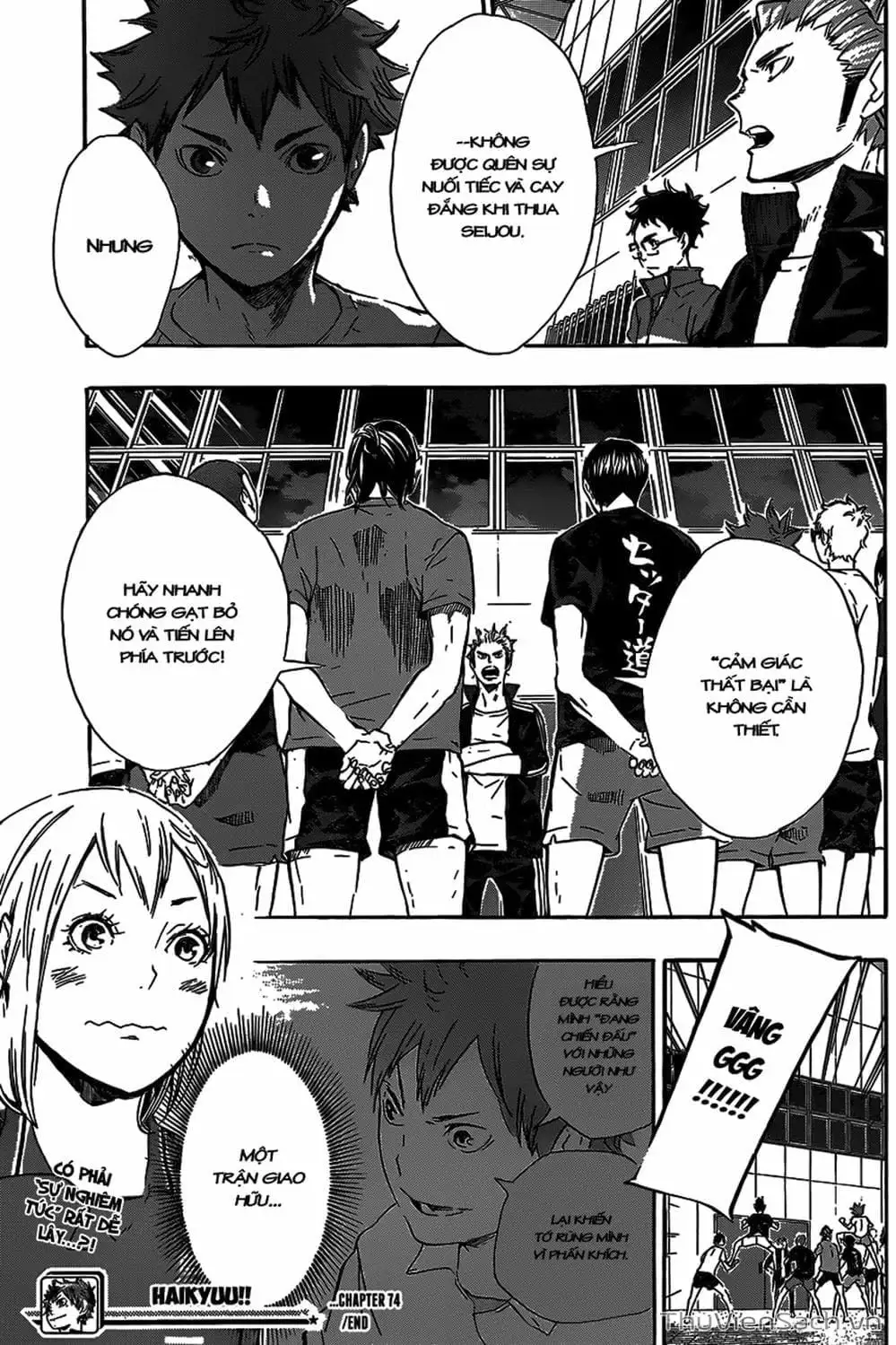 Truyện Tranh Vua Bóng Chuyền Haikyuu trang 6