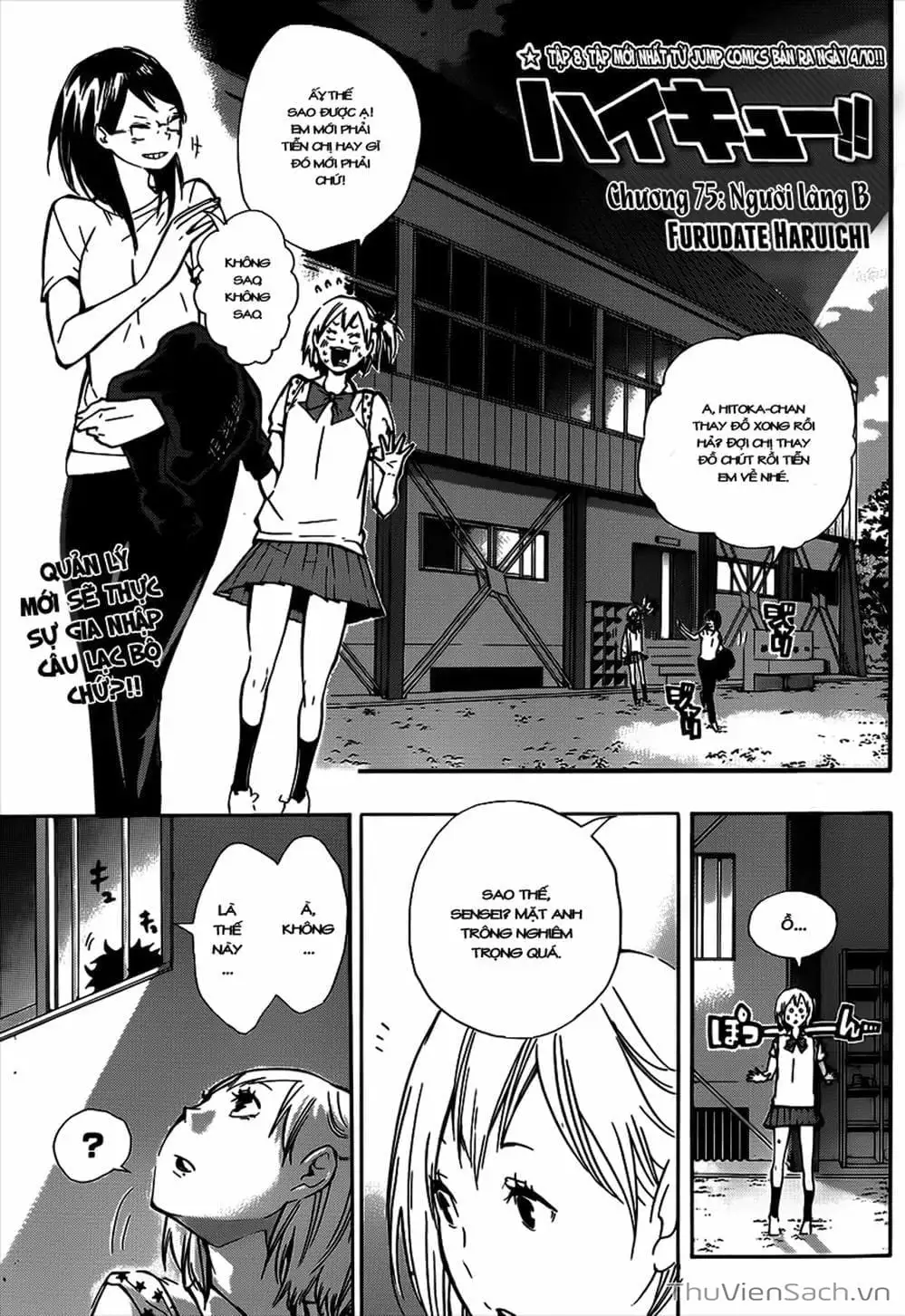 Truyện Tranh Vua Bóng Chuyền Haikyuu trang 6