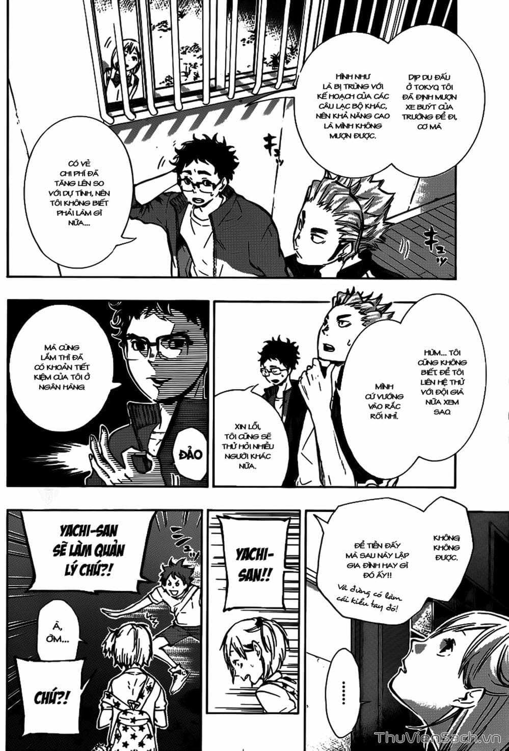Truyện Tranh Vua Bóng Chuyền Haikyuu trang 6
