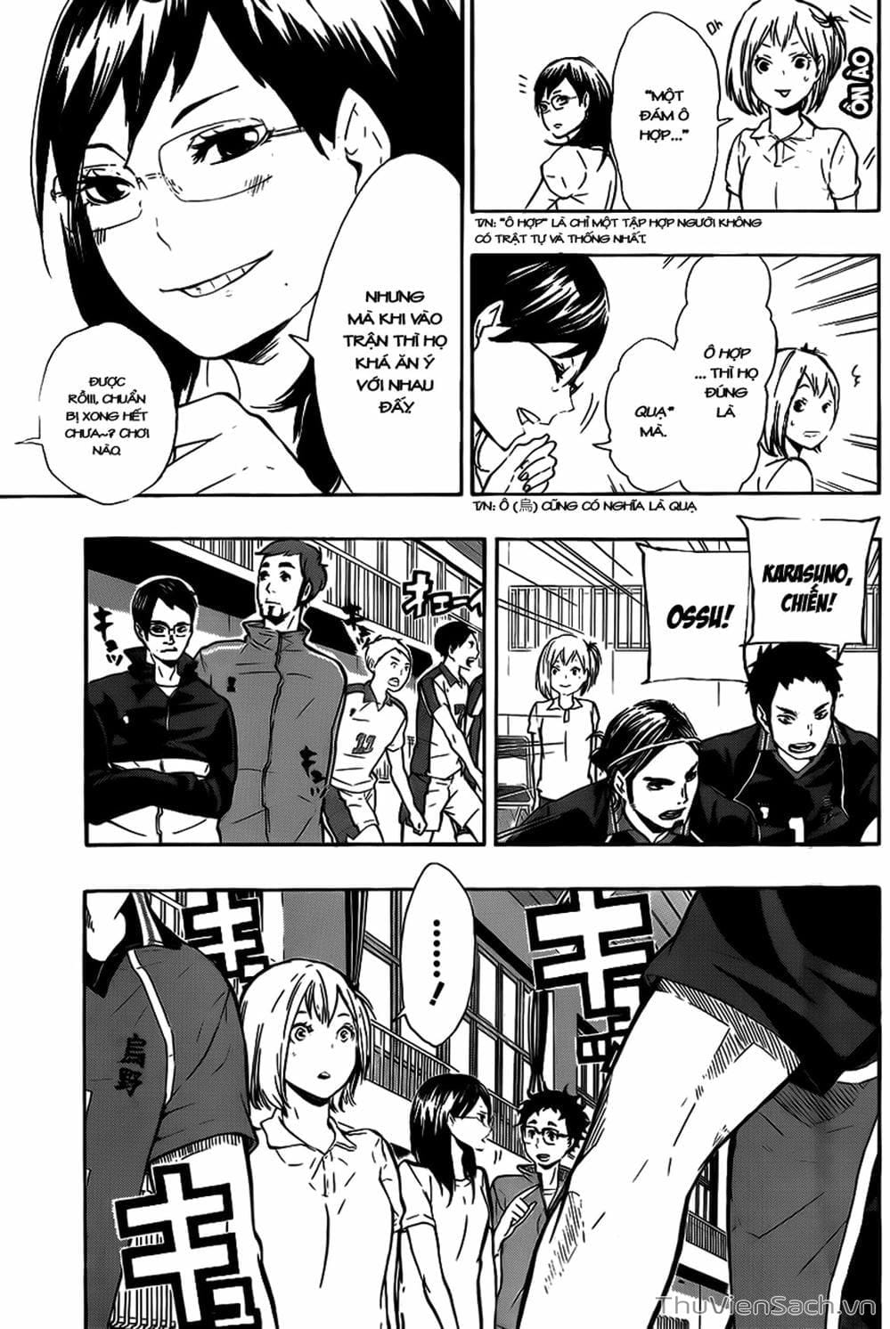 Truyện Tranh Vua Bóng Chuyền Haikyuu trang 6