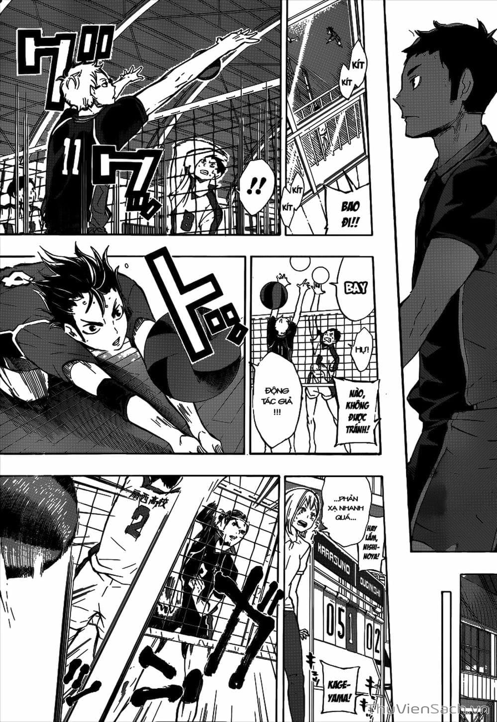 Truyện Tranh Vua Bóng Chuyền Haikyuu trang 6