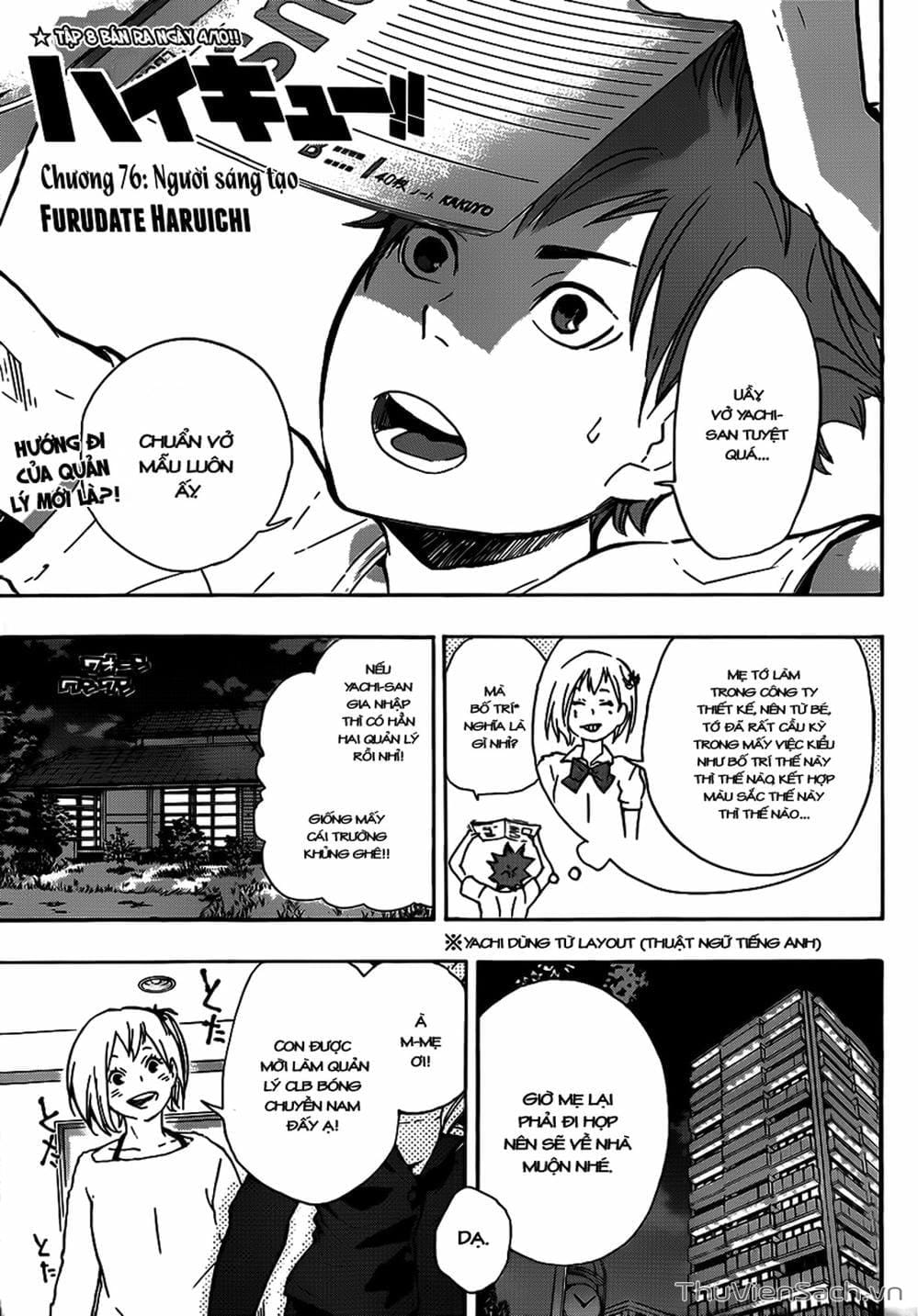 Truyện Tranh Vua Bóng Chuyền Haikyuu trang 6