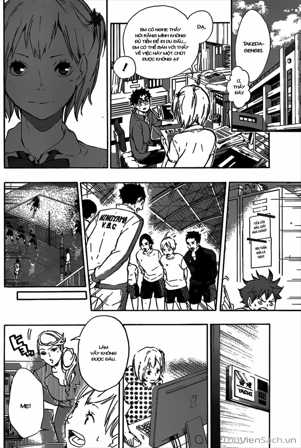 Truyện Tranh Vua Bóng Chuyền Haikyuu trang 6