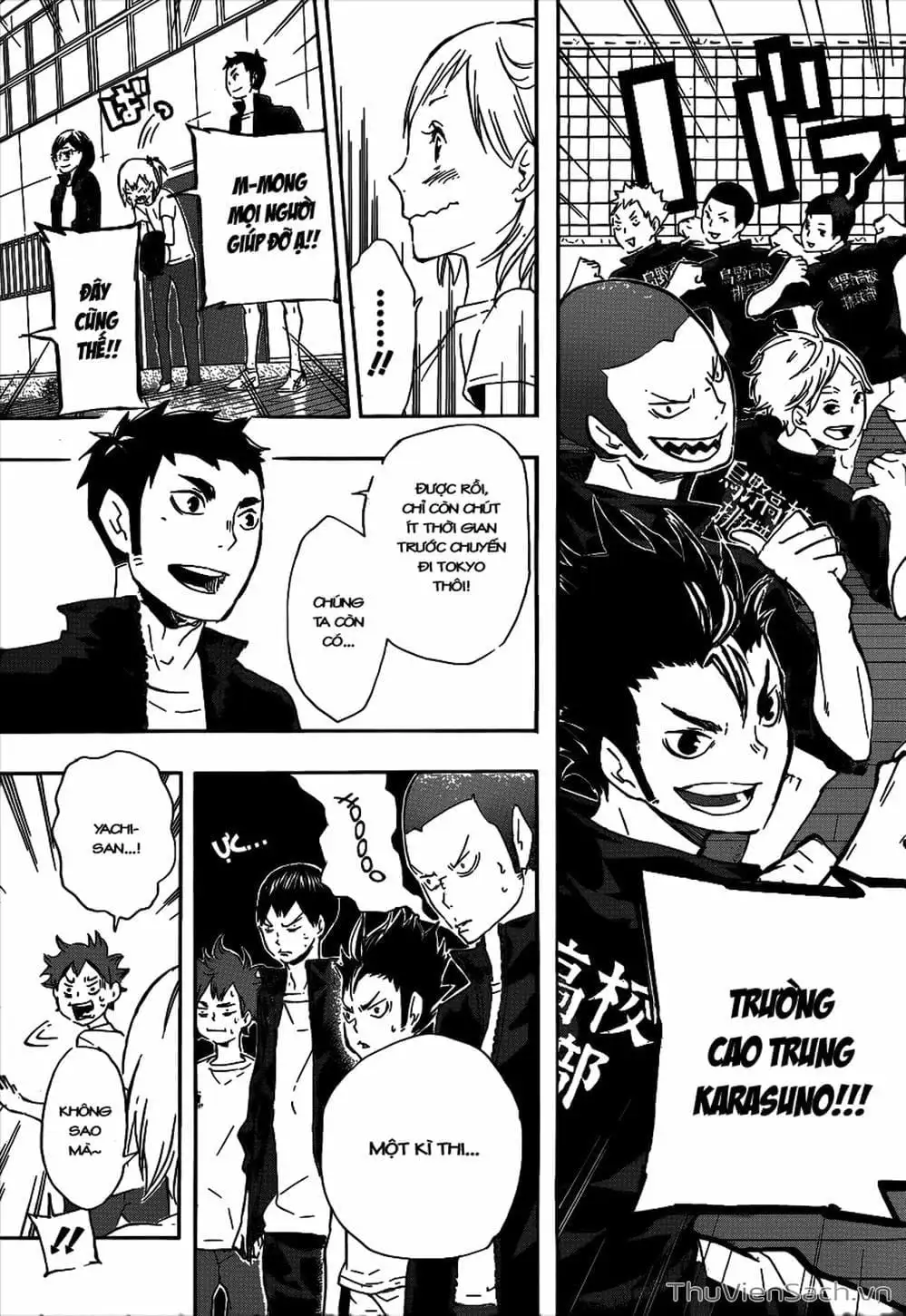 Truyện Tranh Vua Bóng Chuyền Haikyuu trang 6