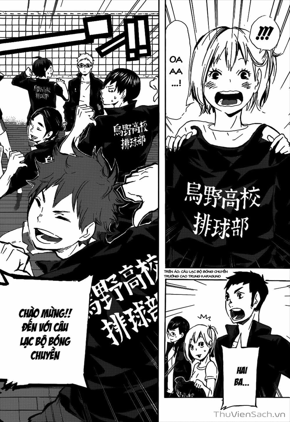 Truyện Tranh Vua Bóng Chuyền Haikyuu trang 6