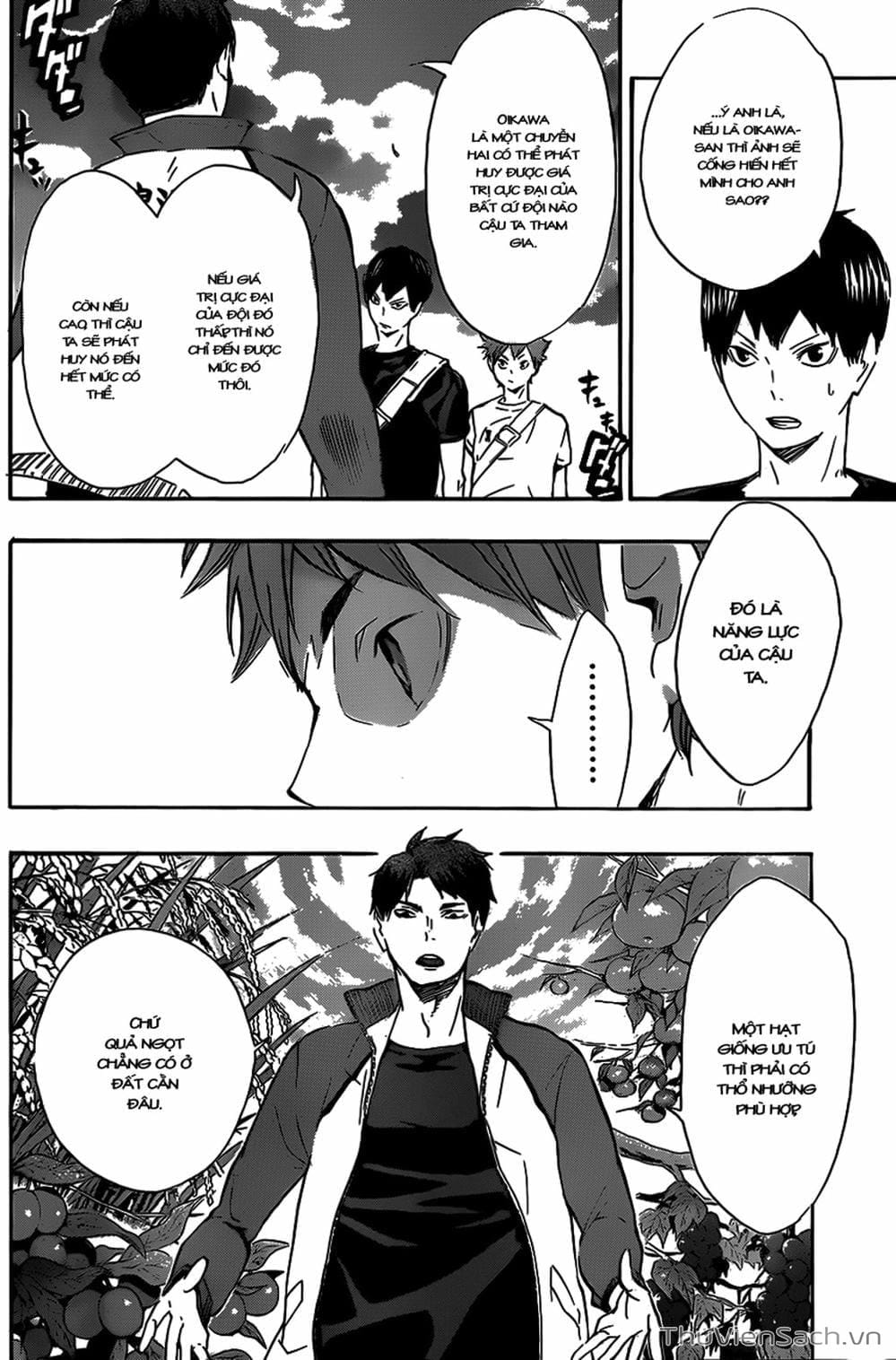 Truyện Tranh Vua Bóng Chuyền Haikyuu trang 6