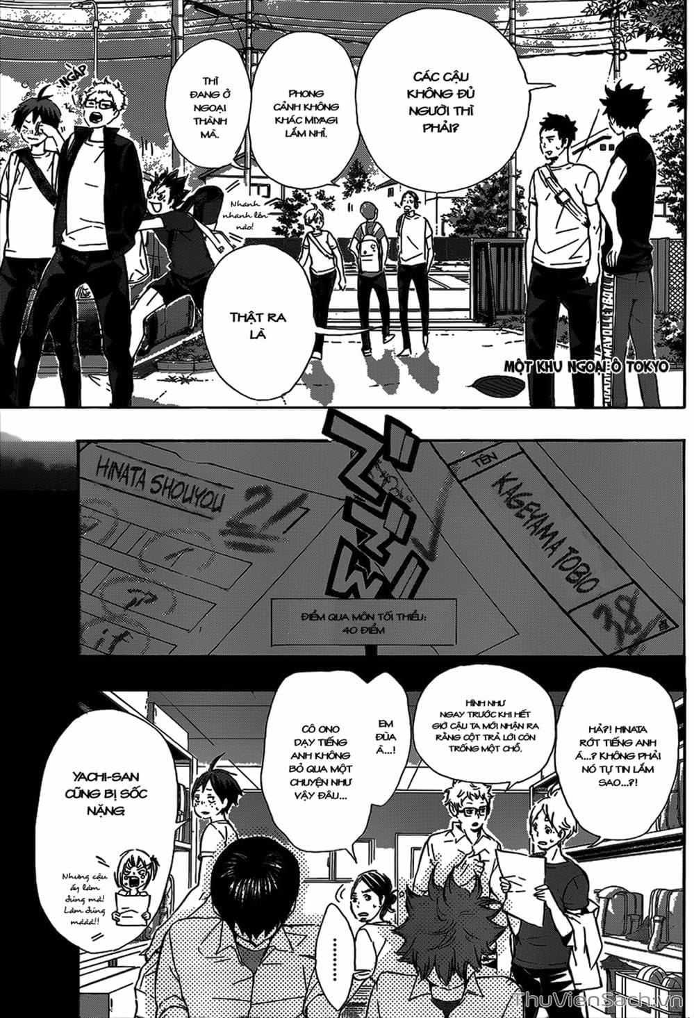 Truyện Tranh Vua Bóng Chuyền Haikyuu trang 6