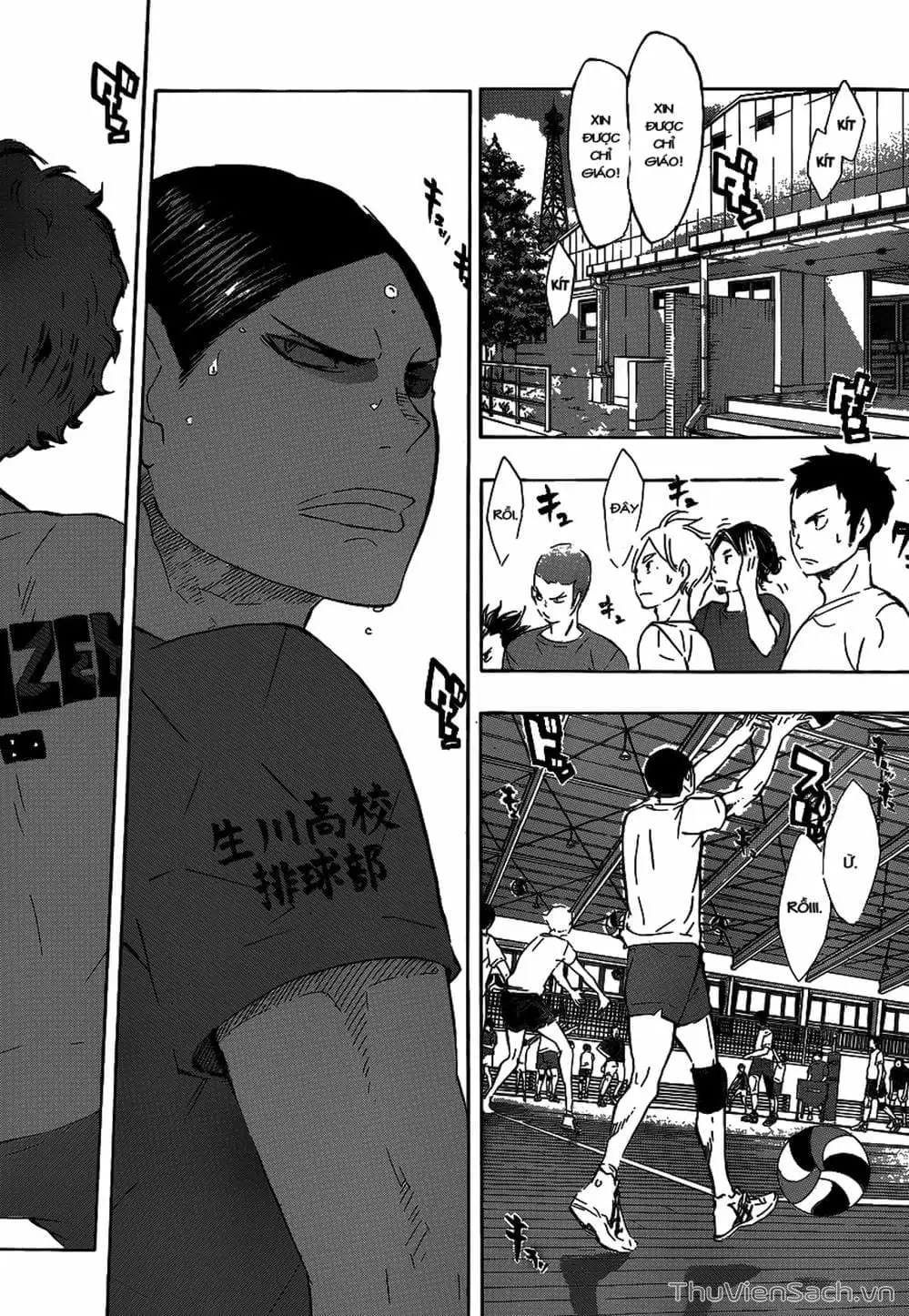 Truyện Tranh Vua Bóng Chuyền Haikyuu trang 6