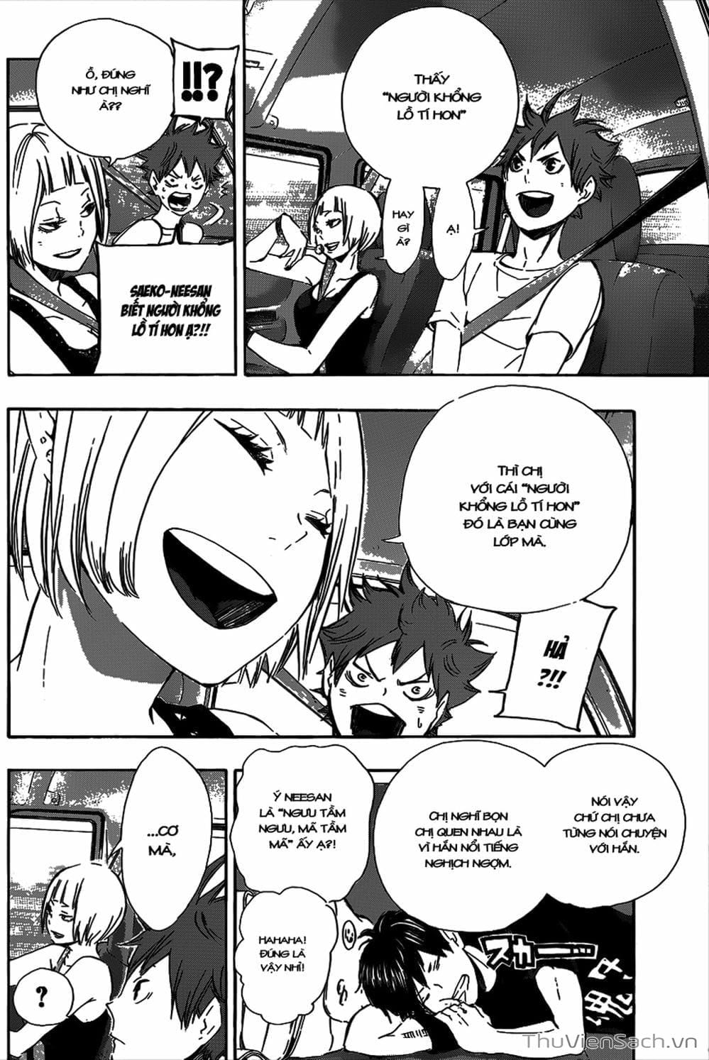 Truyện Tranh Vua Bóng Chuyền Haikyuu trang 6