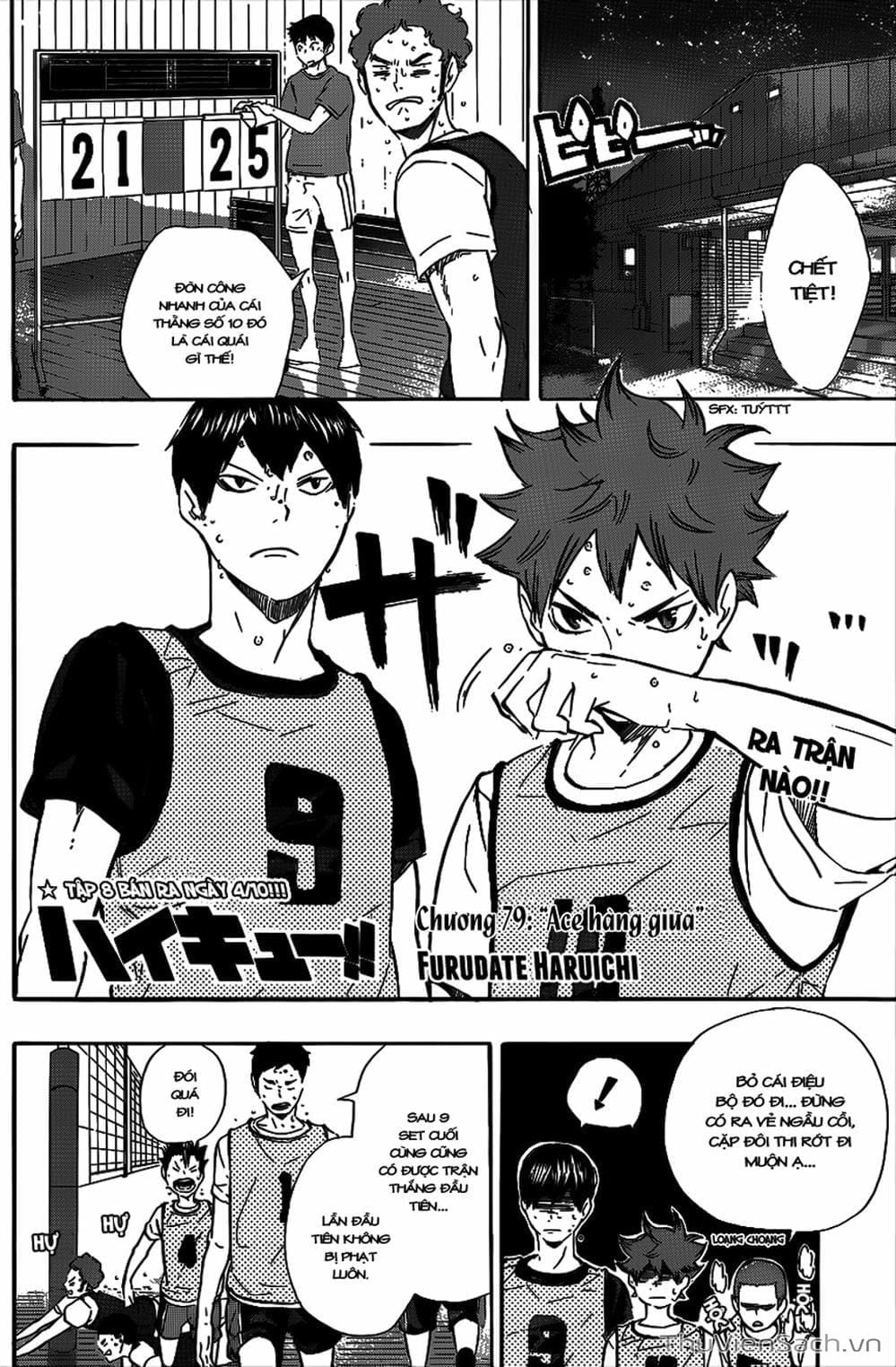 Truyện Tranh Vua Bóng Chuyền Haikyuu trang 6