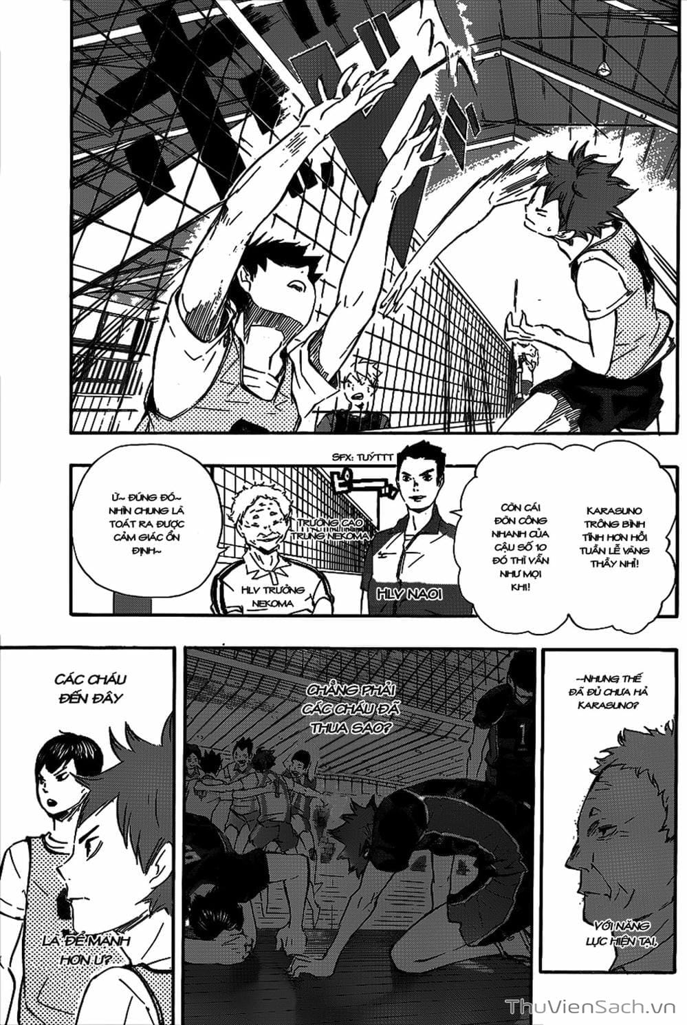 Truyện Tranh Vua Bóng Chuyền Haikyuu trang 6
