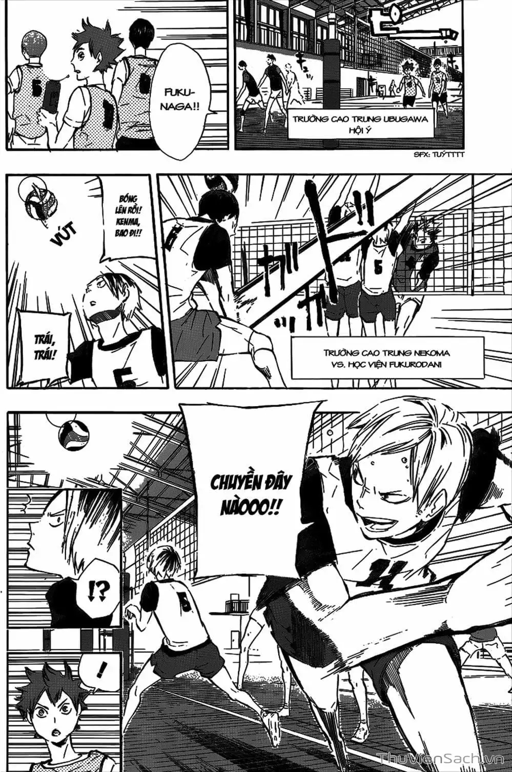 Truyện Tranh Vua Bóng Chuyền Haikyuu trang 6