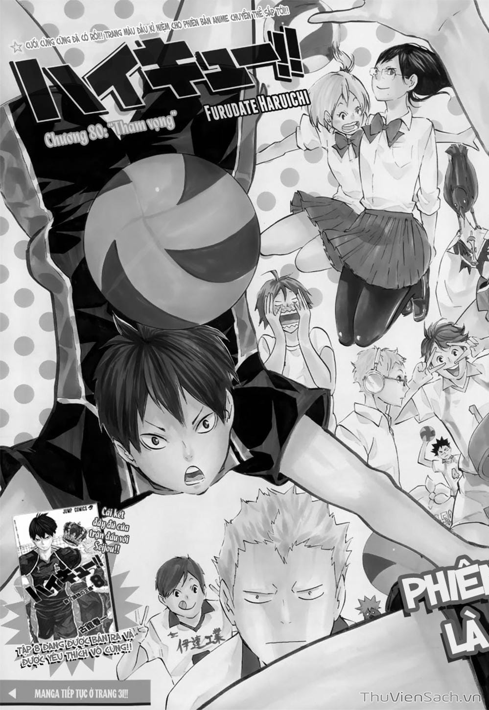 Truyện Tranh Vua Bóng Chuyền Haikyuu trang 6