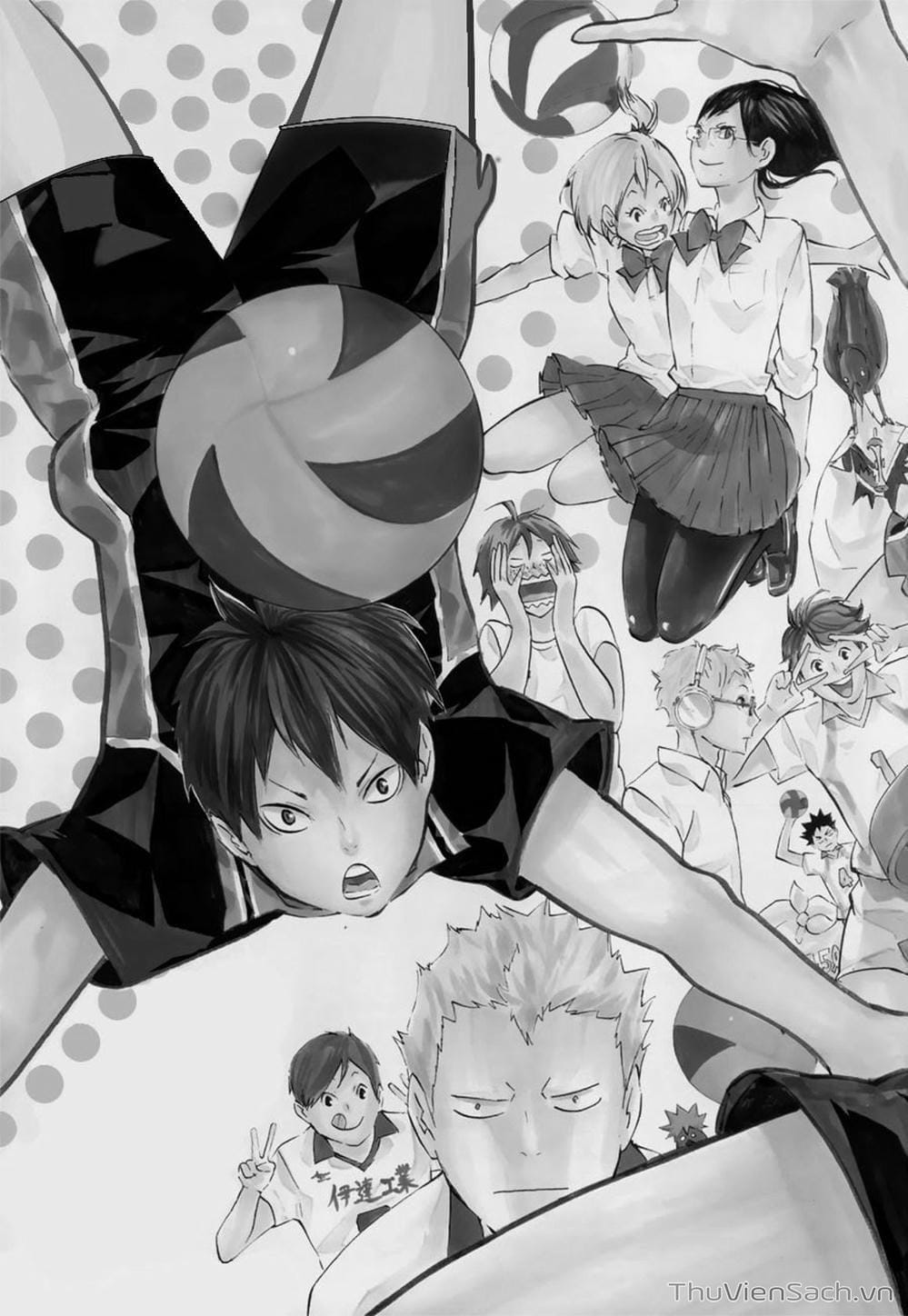 Truyện Tranh Vua Bóng Chuyền Haikyuu trang 6