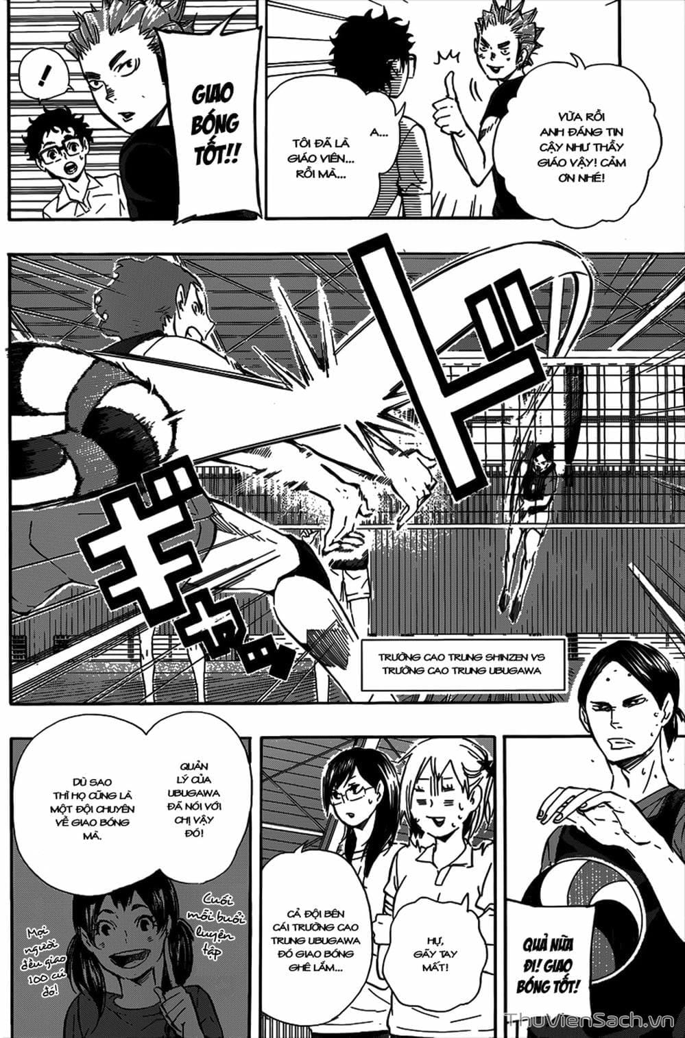 Truyện Tranh Vua Bóng Chuyền Haikyuu trang 6