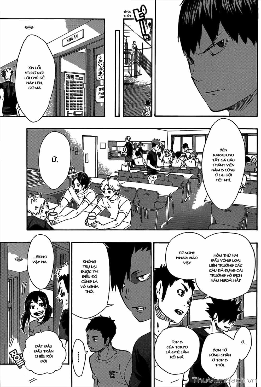 Truyện Tranh Vua Bóng Chuyền Haikyuu trang 6