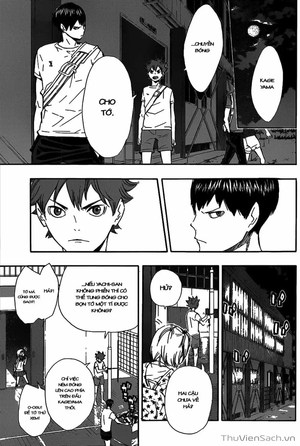 Truyện Tranh Vua Bóng Chuyền Haikyuu trang 6