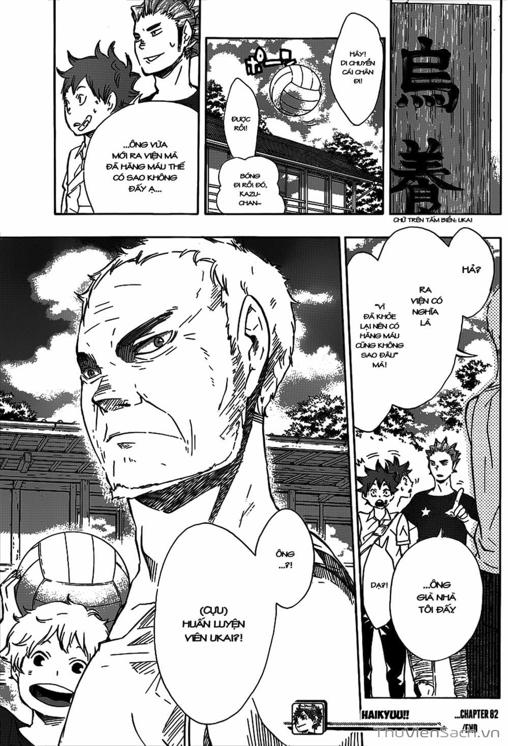 Truyện Tranh Vua Bóng Chuyền Haikyuu trang 6
