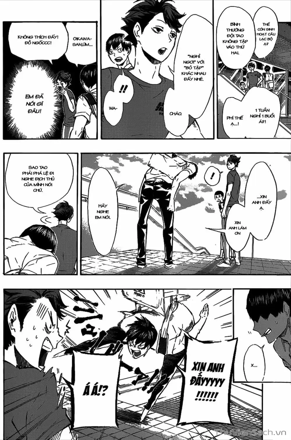 Truyện Tranh Vua Bóng Chuyền Haikyuu trang 6