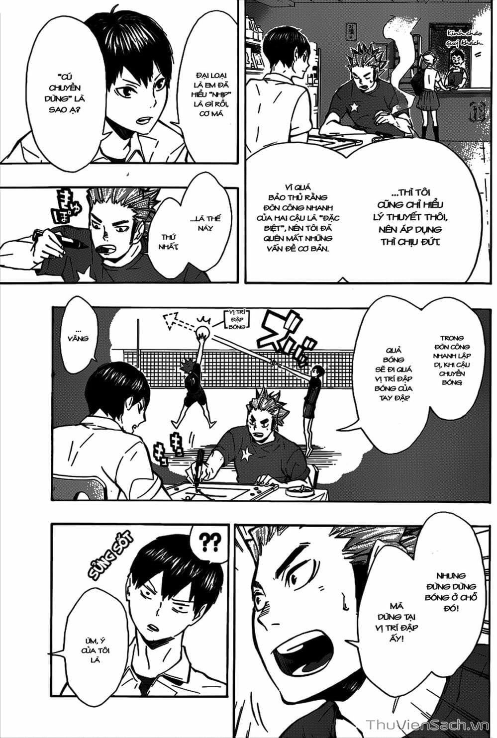 Truyện Tranh Vua Bóng Chuyền Haikyuu trang 6