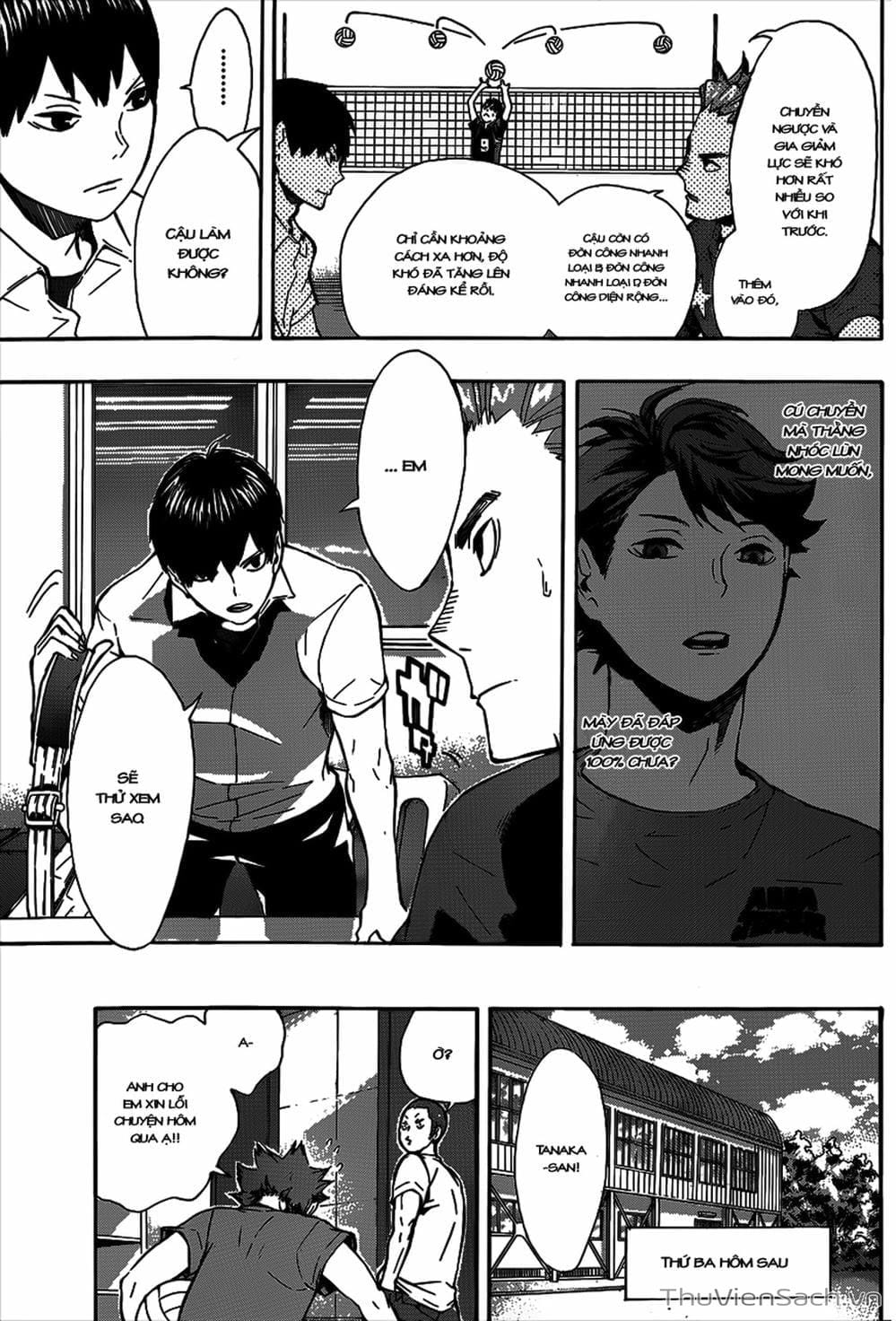 Truyện Tranh Vua Bóng Chuyền Haikyuu trang 6