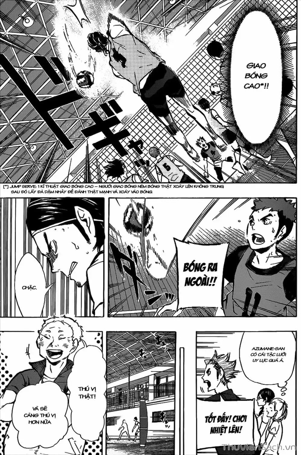 Truyện Tranh Vua Bóng Chuyền Haikyuu trang 6