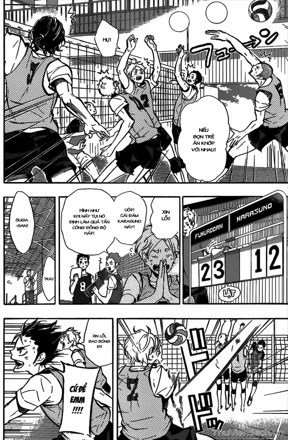 Truyện Tranh Vua Bóng Chuyền Haikyuu trang 6