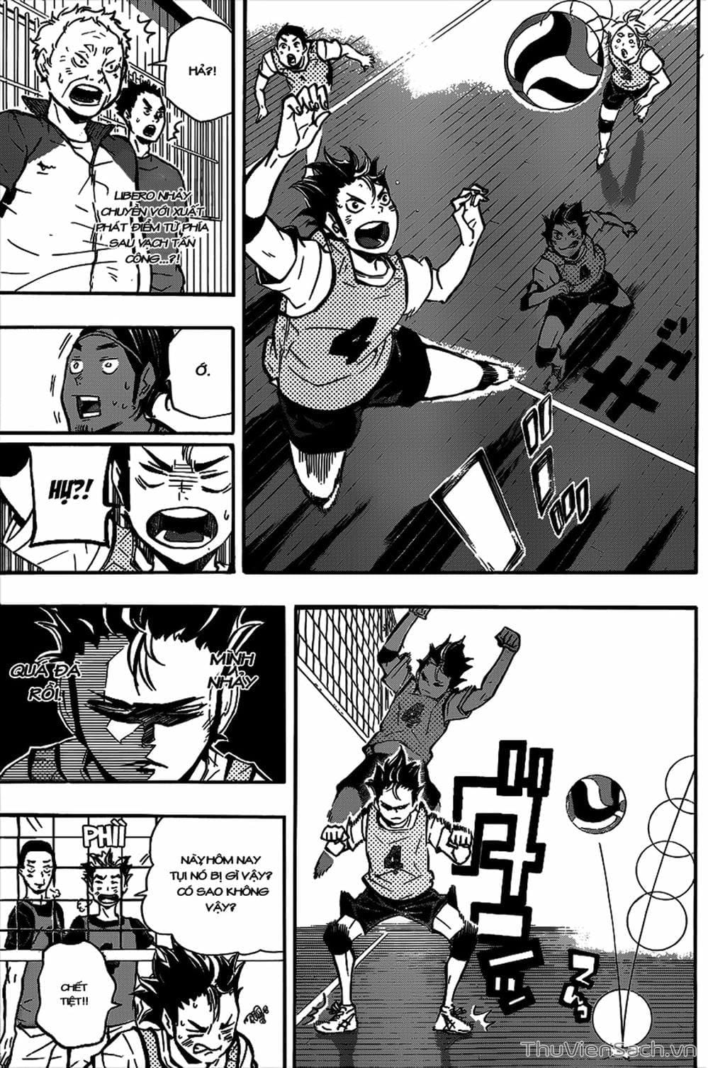 Truyện Tranh Vua Bóng Chuyền Haikyuu trang 6