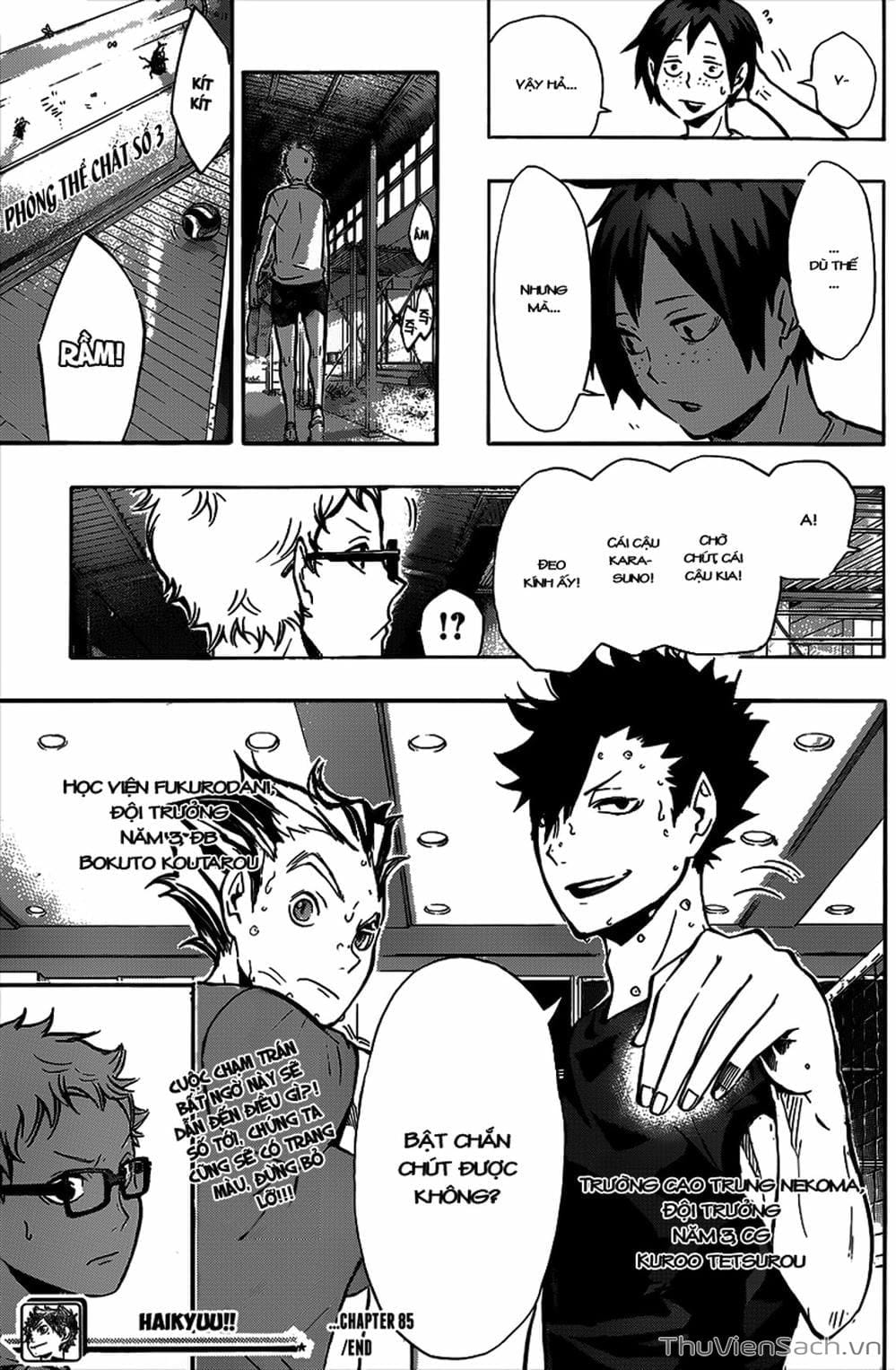 Truyện Tranh Vua Bóng Chuyền Haikyuu trang 6